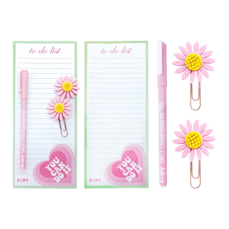Kit de Anotações To Do List com 50 Folhas Primavera FF6024 - Fofy
