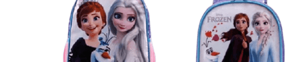 Mochila Carrinho 16" Com Lancheira Térmica Frozen  - Xeryus