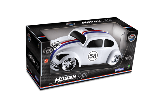 Fuska Hobby Retro Carro Herbie 30 cm FHR-075 - Brinquemix