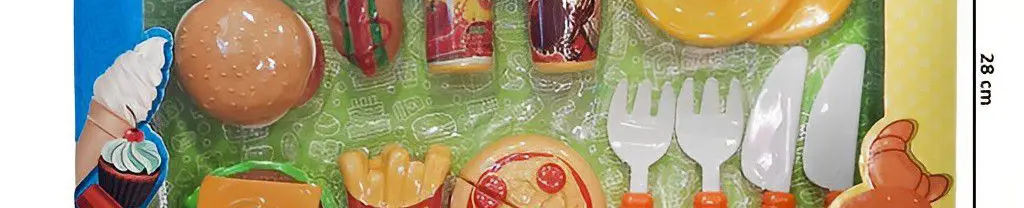 Brinquedo Fast Food Infantil Lanches 900-8 - Braskit