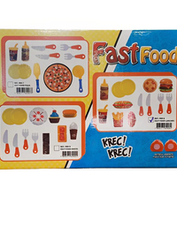Brinquedo Fast Food Infantil Lanches 900-8 - Braskit
