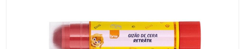 Meu Primeiro Gizão de Cera Retrátil 6 Cores GZ1207 - BRW