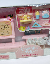 Coleção Casinha Feliz Sala de Estudos ZP01240 - Zoop Toys
