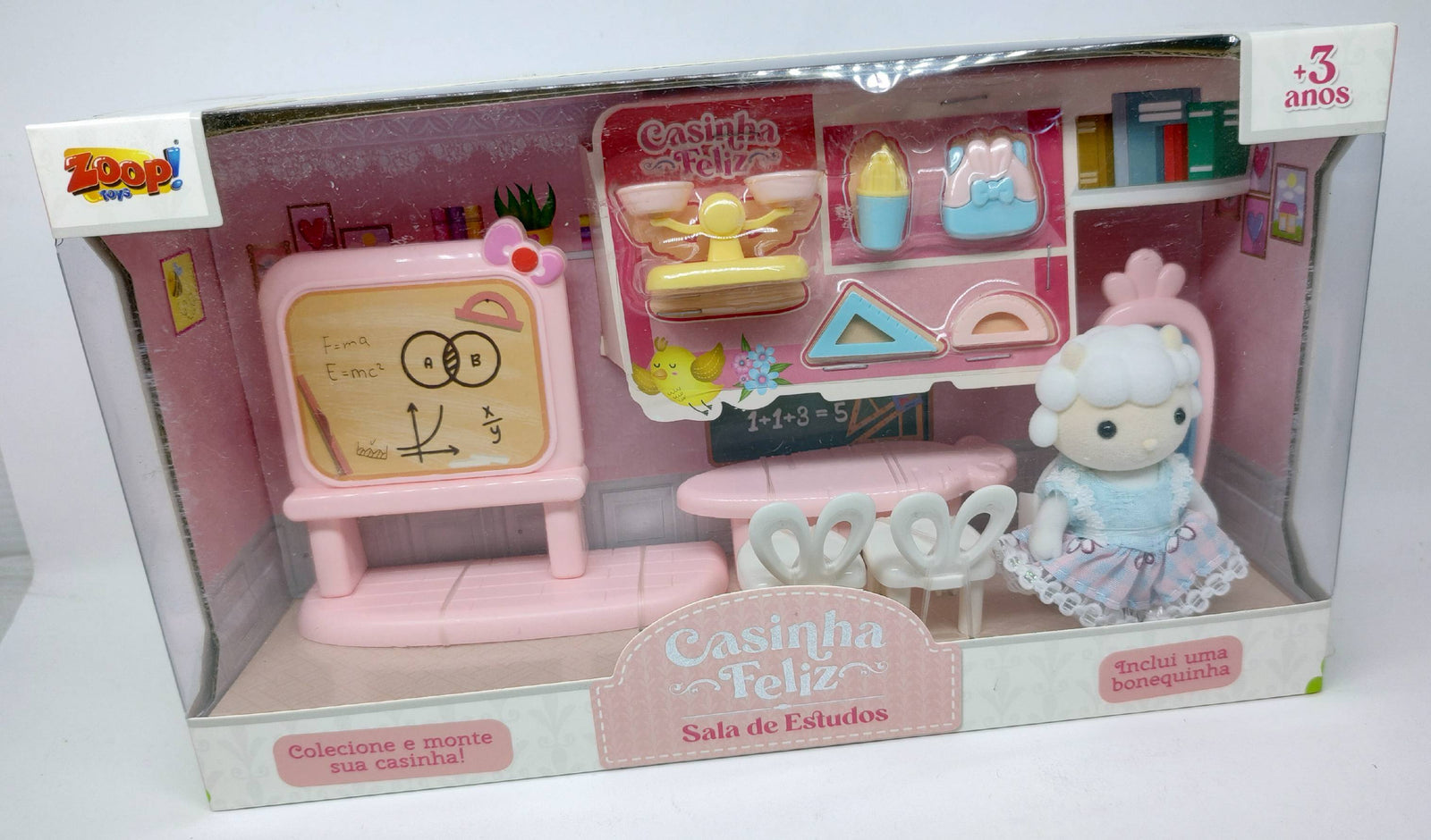 Coleção Casinha Feliz Sala de Estudos ZP01240 - Zoop Toys