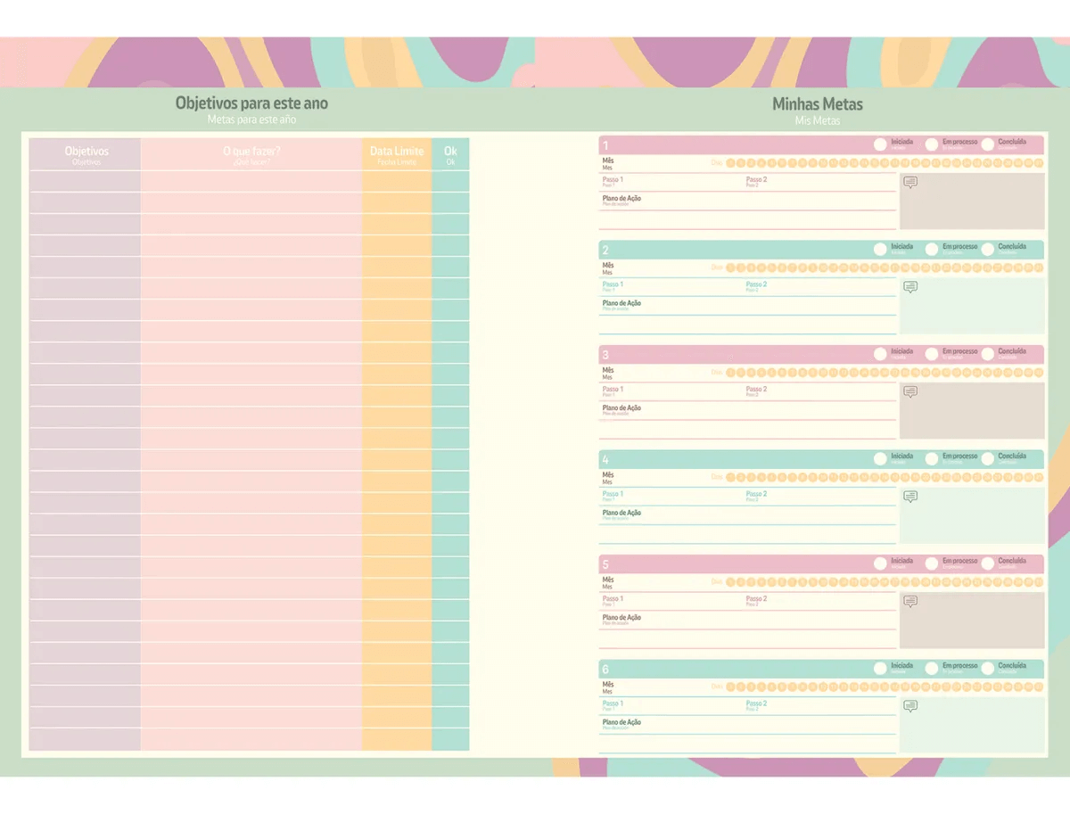 Agenda Planner La Creme 2026 160 Pág. 70g/m² 666568 - Jandaia