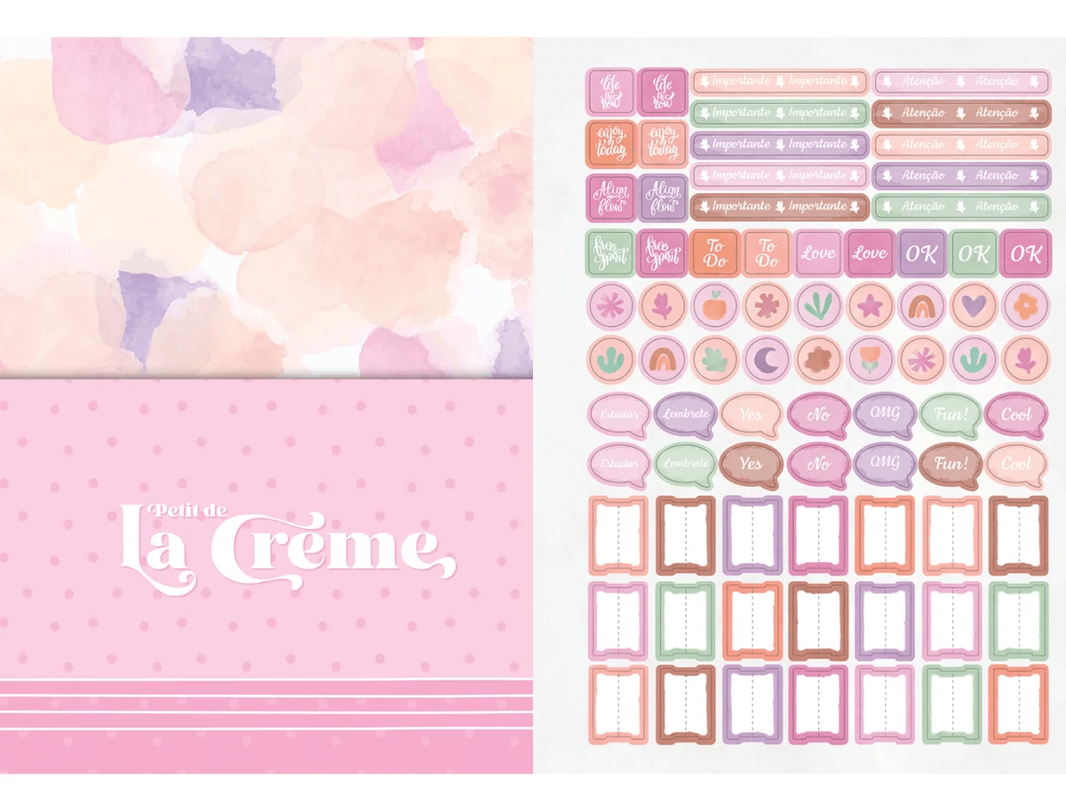 Agenda Planner La Creme 2026 160 Pág. 70g/m² 666568 - Jandaia