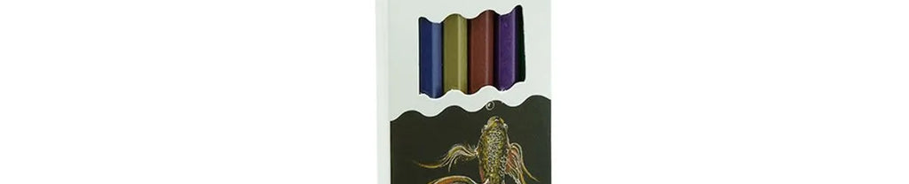 Lápis de Cor  Sextavado de Madeira 6 Cores Metalizadas LP0026 - BRW