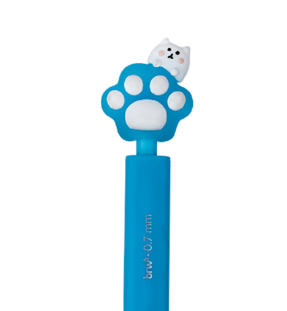 Lapiseira Plástica PAW Gatinho 0.7mm LP1723 - BRW