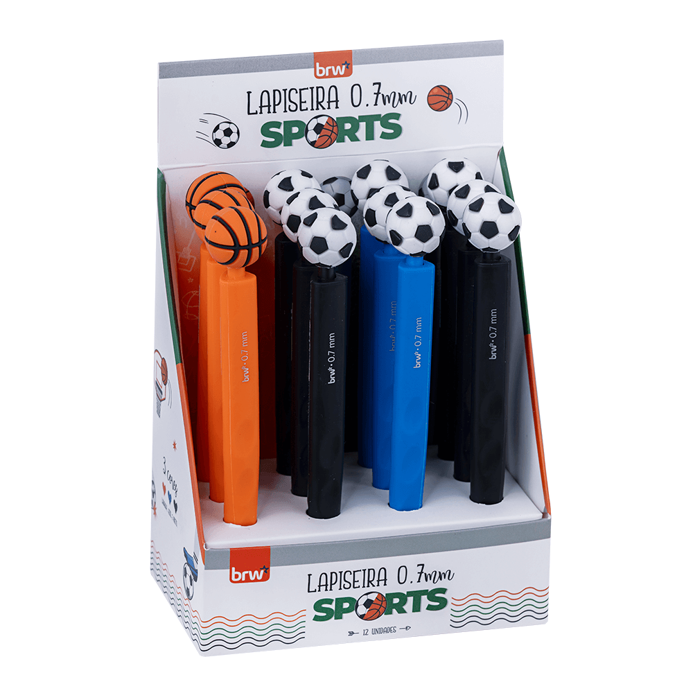 Lapiseira Plástica Sports 0.7mm LP1724 - BRW
