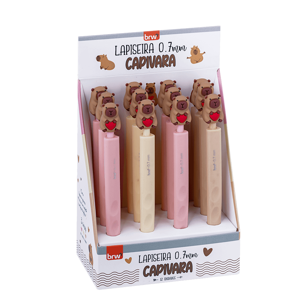 Lapiseira Plástica Capivara 0.7mm LP1726 - BRW