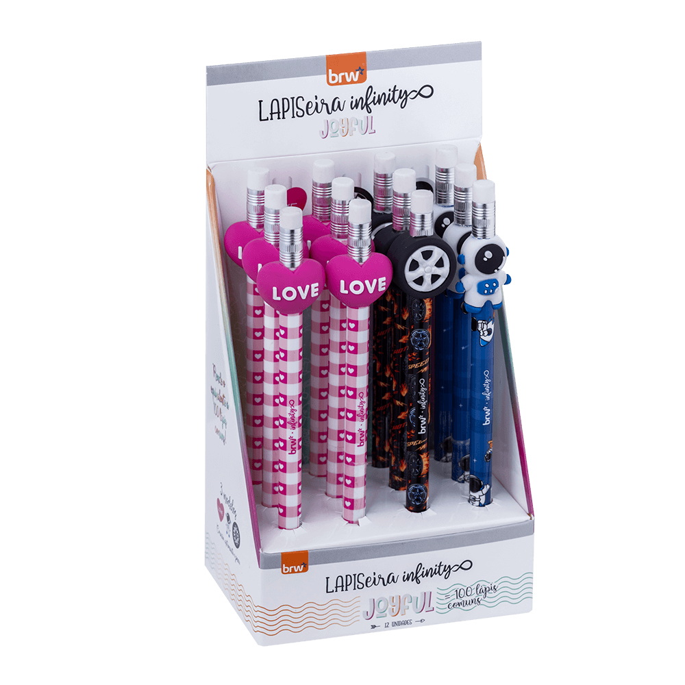 Lápis Infinity Joyful Grafite Infinito 0,5 mm LP3002 - BRW