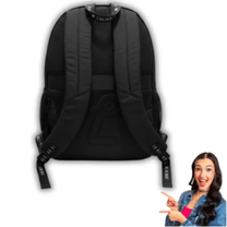 Mochila Costa Grande Preta Luluca LU27033 - Clio