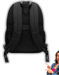 Mochila Costa Grande Preta Luluca LU27033 - Clio
