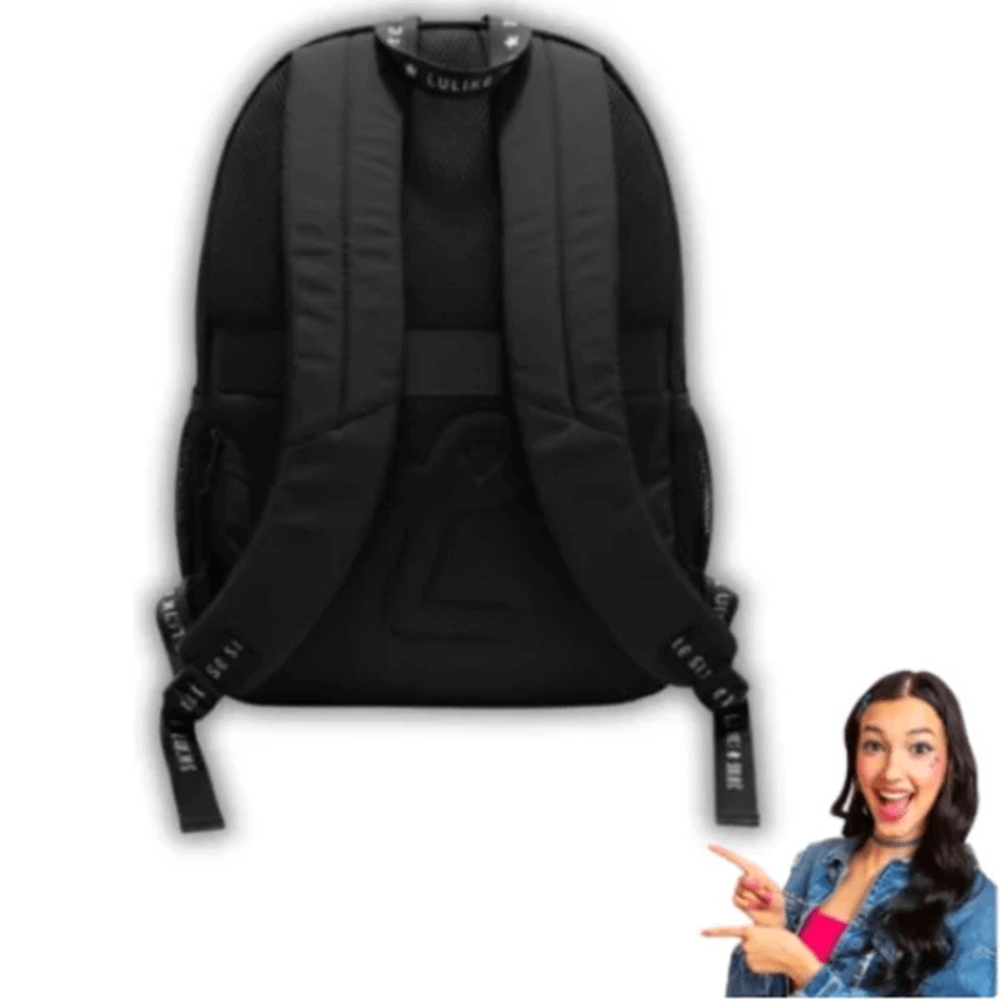 Mochila Costa Grande Preta Luluca LU27033 - Clio