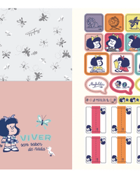 Agenda Diária 352 Pág. 2026 Mafalda 133x178mm - Jandaia
