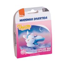 Massa de Modelar Divertida Unicórnio com 4 Cores MM0100 - BRW