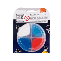 Massa de Modelar Divertida Astronalta com 4 Cores MM0103 - BRW