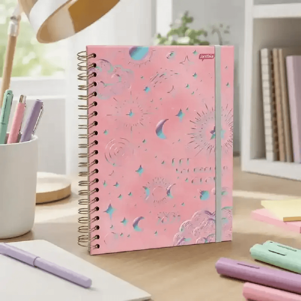 Agenda Planner 2027 Espiral 175x242 160 Páginas  Mistic 71151 - Jandaia