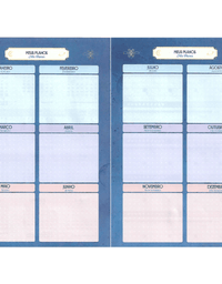 Agenda Planner 2027 Espiral 175x242 160 Páginas  Mistic 71151 - Jandaia
