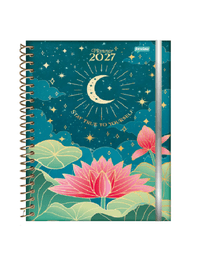 Agenda Planner 2027 Espiral 175x242 160 Páginas  Mistic 71151 - Jandaia
