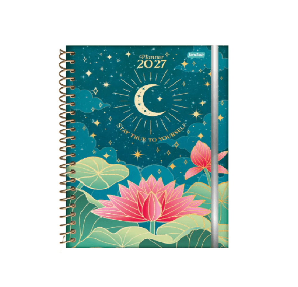 Agenda Planner 2027 Espiral 175x242 160 Páginas  Mistic 71151 - Jandaia