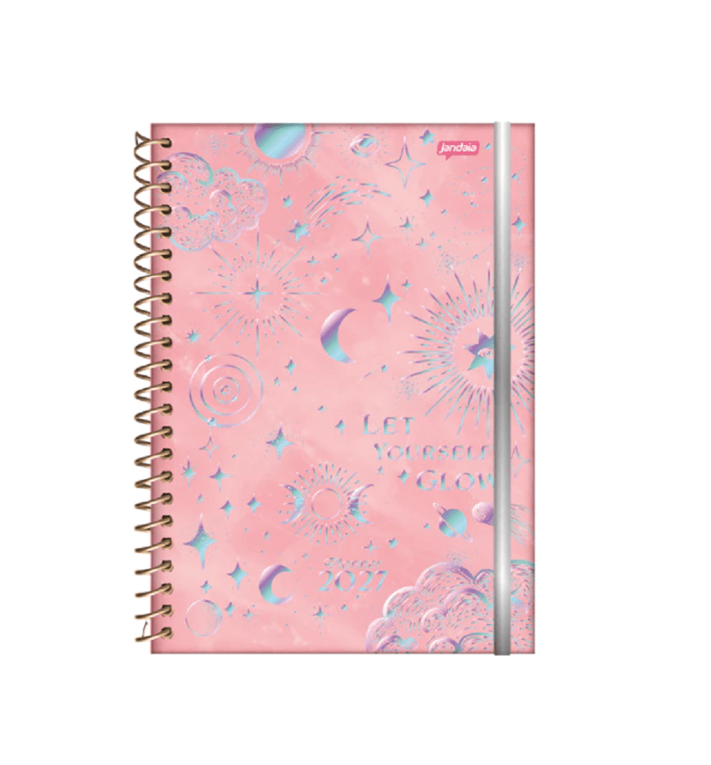 Agenda Planner 2027 Espiral 175x242 160 Páginas  Mistic 71151 - Jandaia