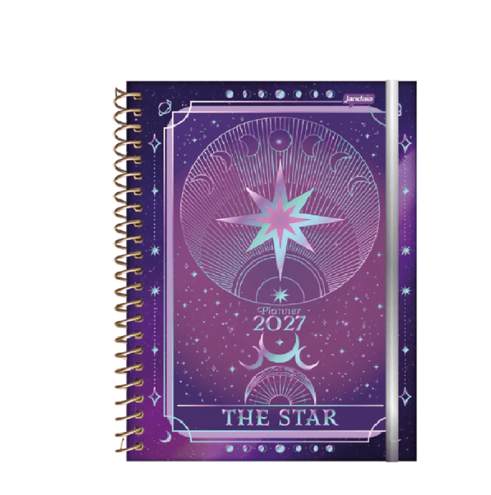 Agenda Planner 2027 Espiral 175x242 160 Páginas  Mistic 71151 - Jandaia
