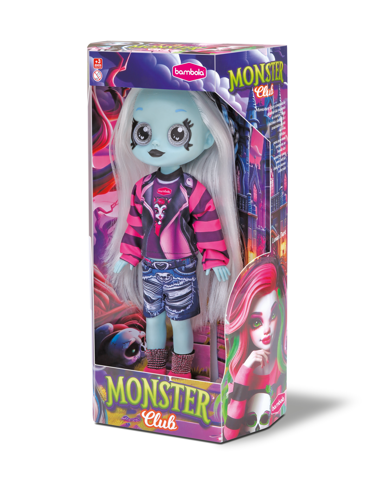 Boneca Monster Club Crypta Moon 947 - Bambola
