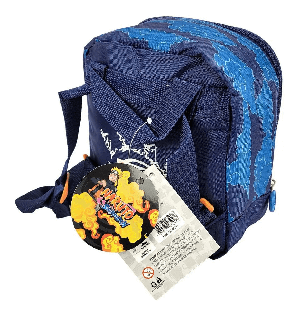 Mochila de Rodinha + Lancheira Térmica Naruto 978C - Pacific
