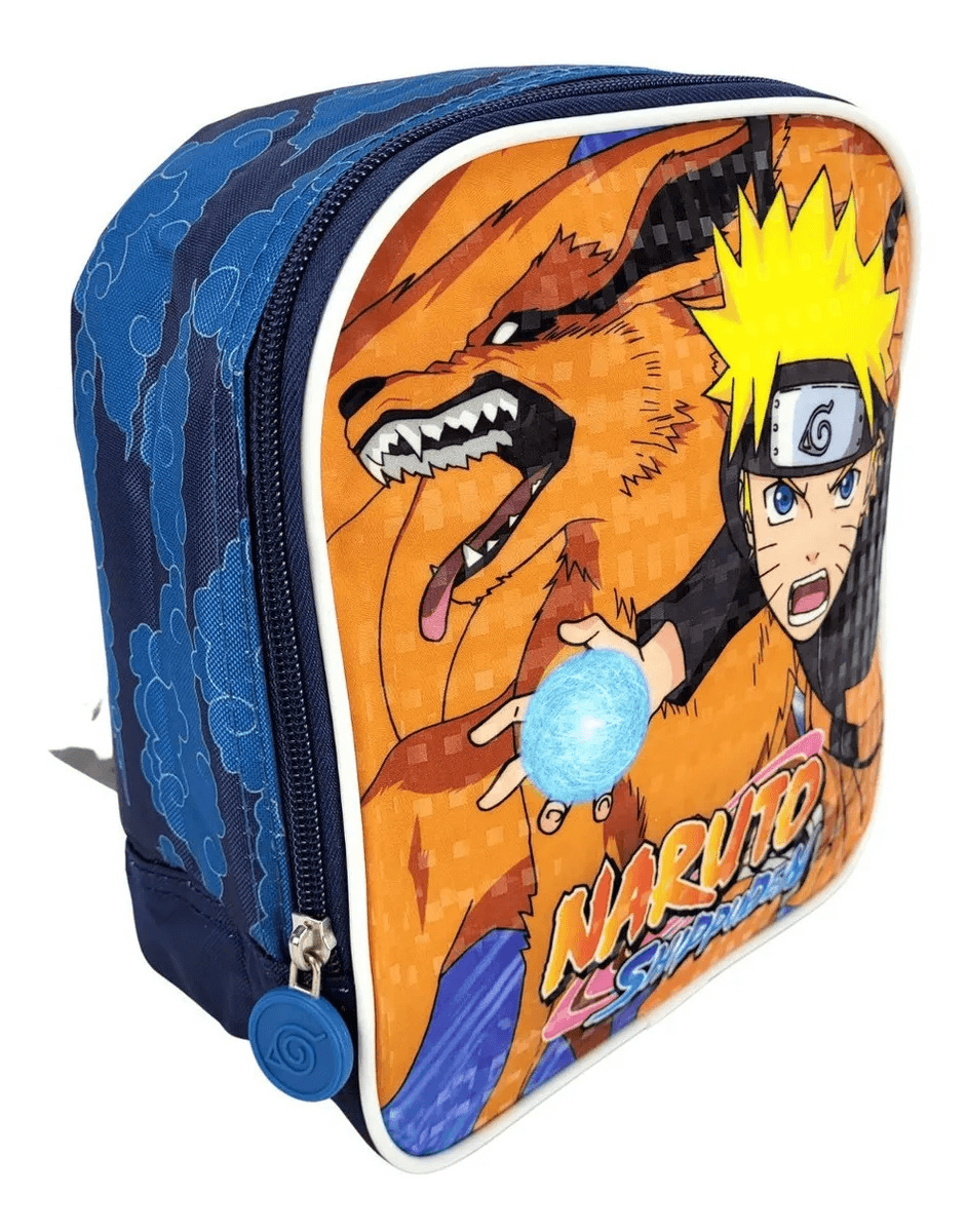 Mochila de Rodinha + Lancheira Térmica Naruto 978C - Pacific