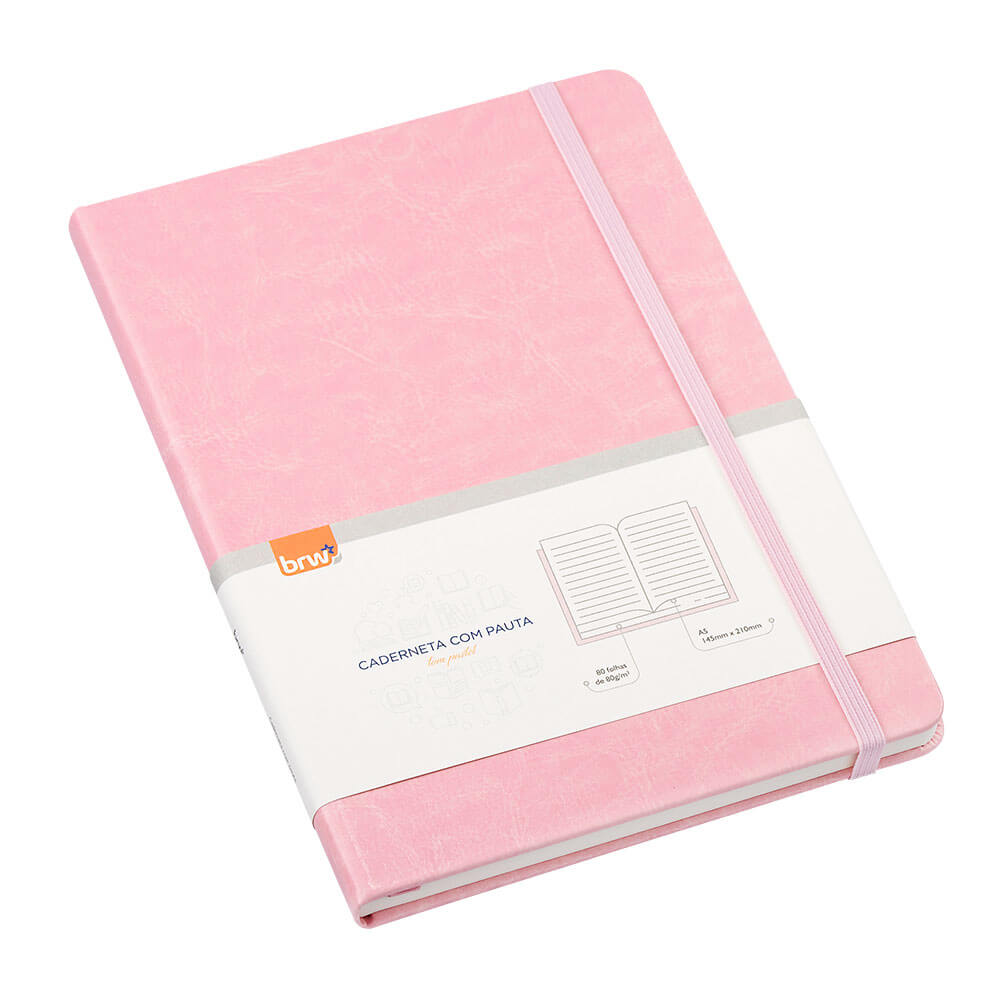 Caderneta Brochura A5 Sem Pauta 80 Folhas 80g/m² - BRW