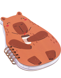 Caderno Formato Zoo Pautado 80 Folhas NB8511 - BRW
