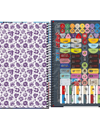 Caderno Espiral Universitário 10 Matérias One Piece 160 Folhas 34045 - Tilibra
