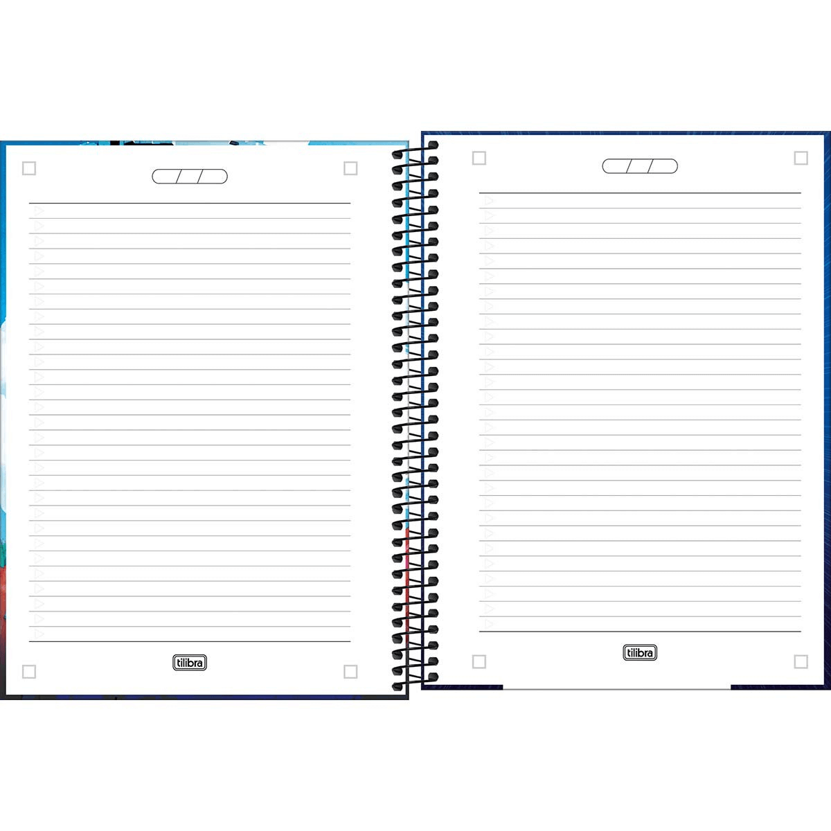 Caderno Espiral Universitário 10 Matérias One Piece 160 Folhas 34045 - Tilibra