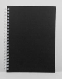Caderno Prime 205x280mm 100Fls 1 Mat. S/ Pauta 63g/m² Preto P039 - Royal Paper
