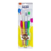 Pincéis Escolares Toque Macio com 4 unid. PC1200 - BRW