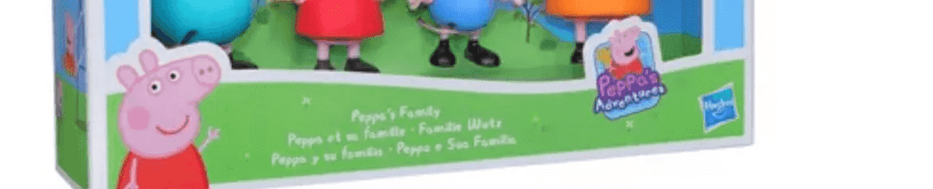 Família Peppa Pig com 4 Bonecos F2190 - Hasbro