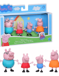 Família Peppa Pig com 4 Bonecos F2190 - Hasbro
