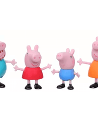 Família Peppa Pig com 4 Bonecos F2190 - Hasbro

