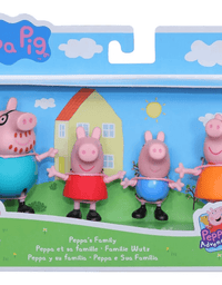 Família Peppa Pig com 4 Bonecos F2190 - Hasbro

