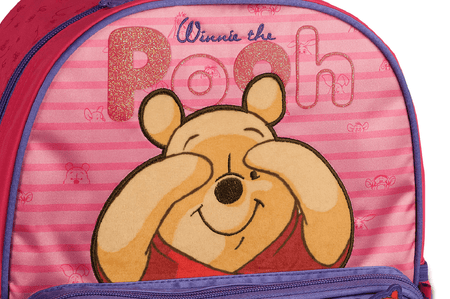 Mochila Costa Escolar Pequena Pooh DL27042D - Clio