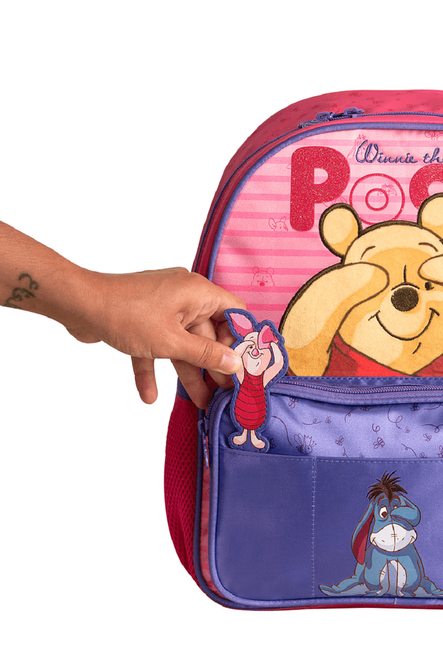 Mochila Costa Escolar Pequena Pooh DL27042D - Clio