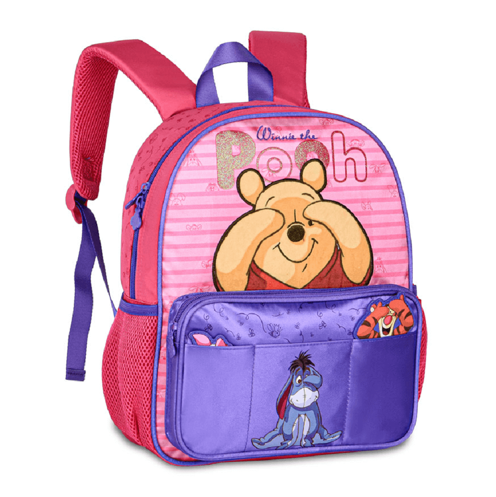 Mochila Costa Escolar Pequena Pooh DL27042D - Clio