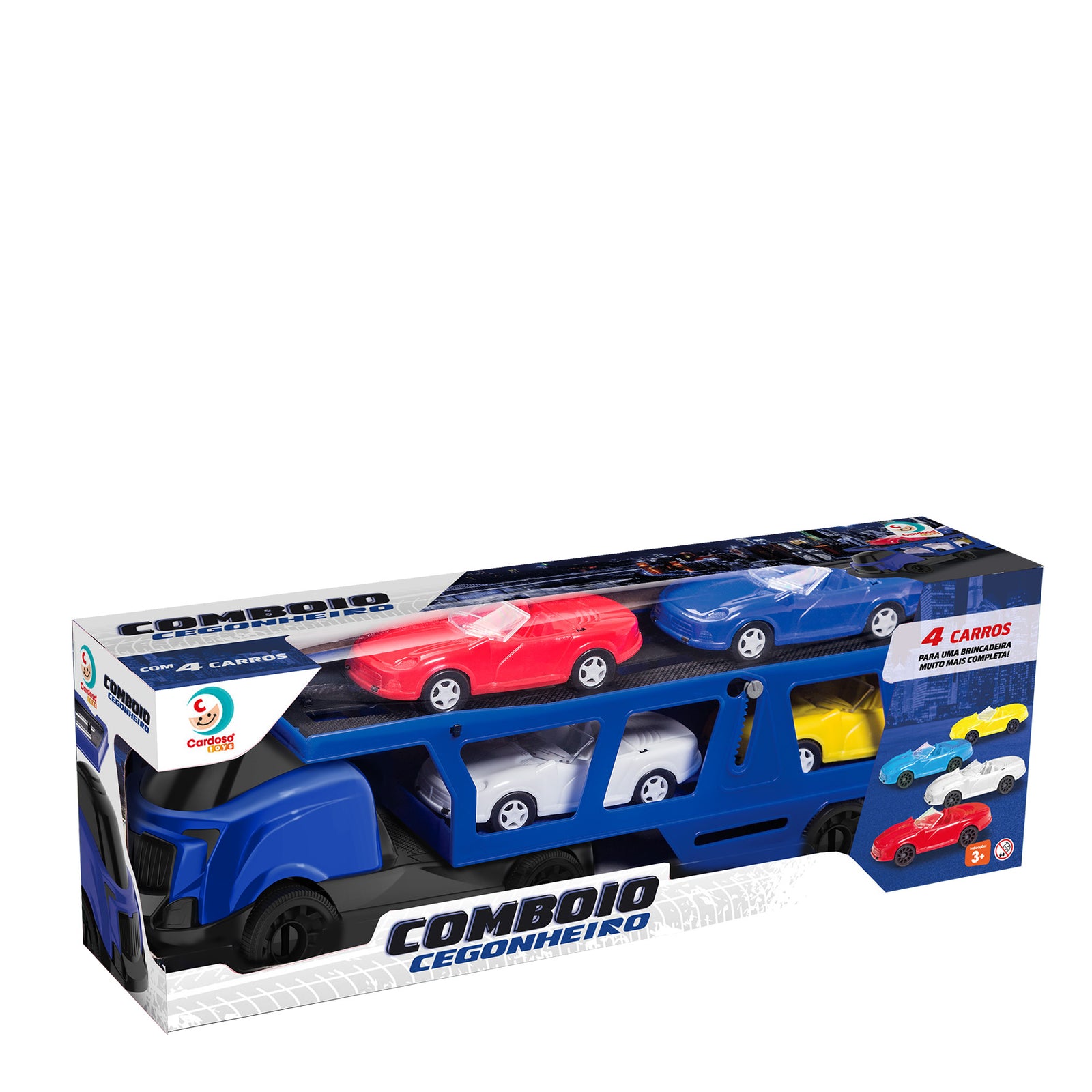 Comboio Cegonheiro Cores Sortidas 9054 - Cardoso