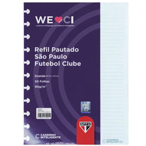 Refil Para Caderno Inteligente São Paulo 50 Fls. 90g/m² CIRG4038 - Novitate