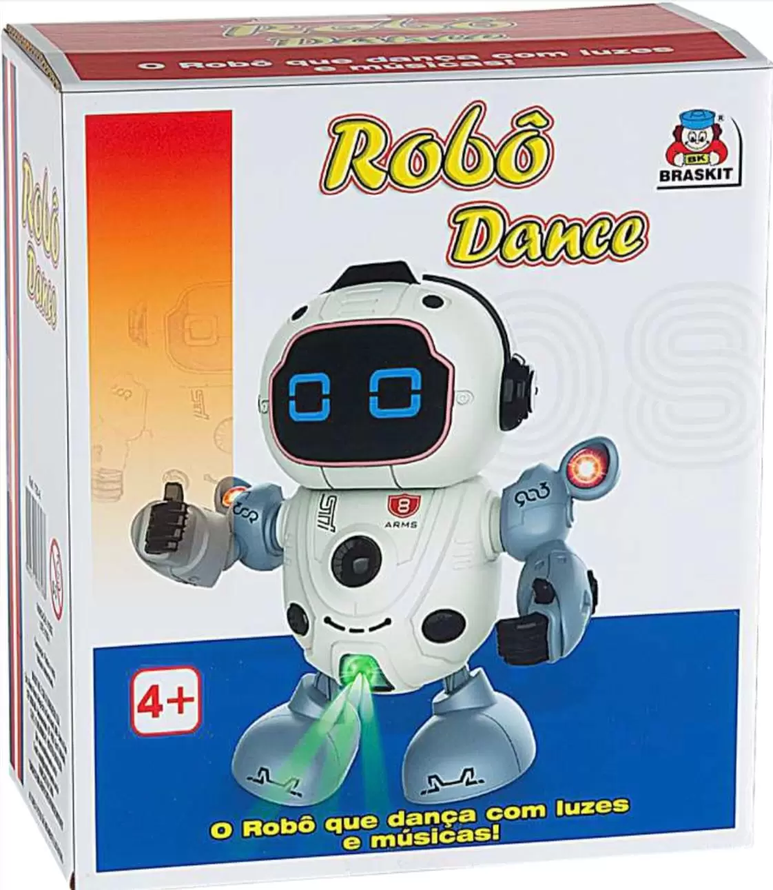 Brinquedo Robô Dance 720-8 - Braskit