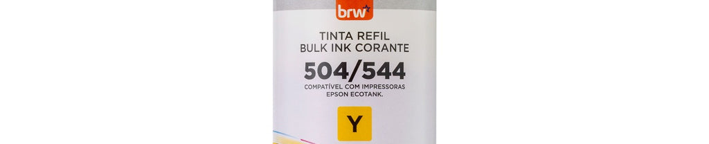Tinta Refil P/ Epson Bulk Ink 504/544 Amarela TR5443 - BRW