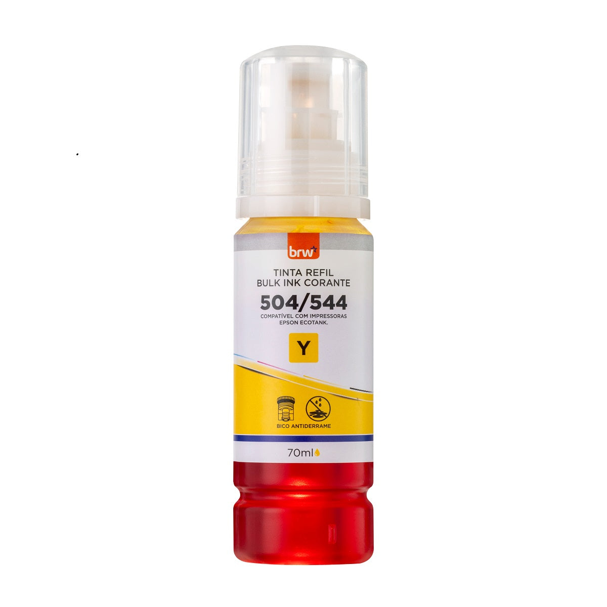 Tinta Refil P/ Epson Bulk Ink 504/544 Amarela TR5443 - BRW