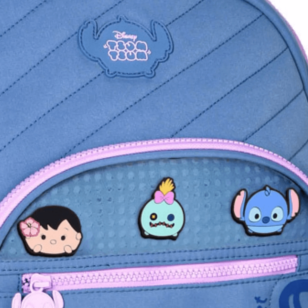 Mochila De Costas Grande Disney Tsum Tsum Stitch TS26247 - Clio