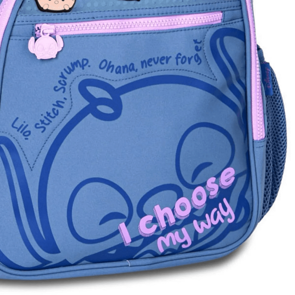 Mochila De Costas Grande Disney Tsum Tsum Stitch TS26247 - Clio